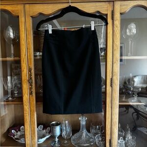 Elegant Black Pencil Skirt